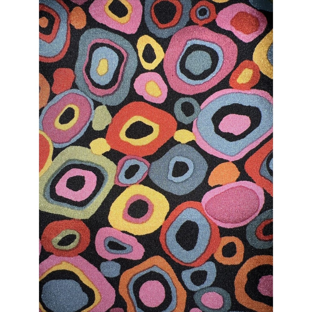 Harold’s Quality Apparel Womens 4 100% Silk Pencil Skirt Lined Back Zip Colorful - Picture 3 of 8